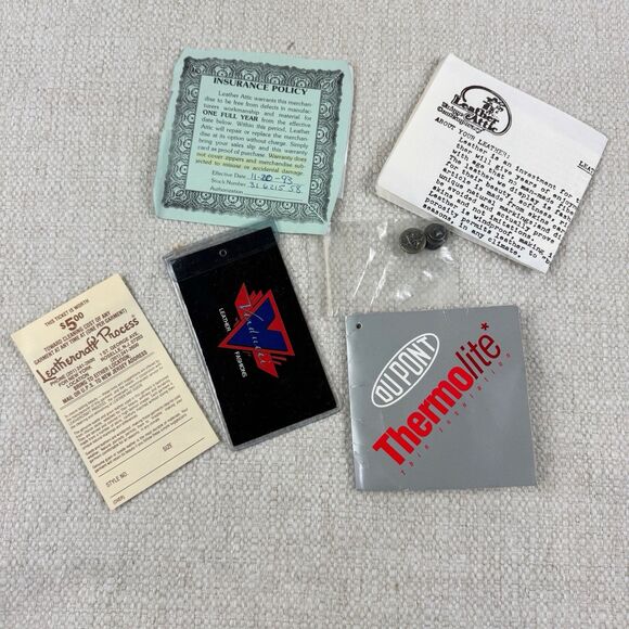 Vintage Verducci Soft Green Leather Jacket Women's 90s Hooded Lined Coat Large - Picture 16 of 16